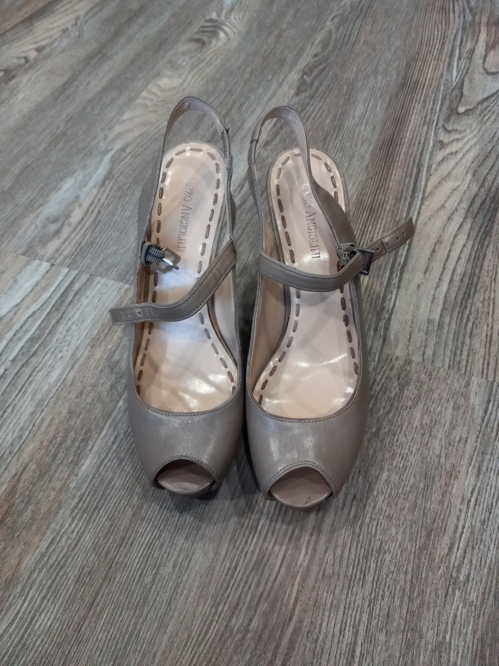 Enzo Angiolini Eastarlite  Peep-Toe Heels